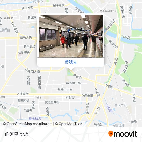临河里地图