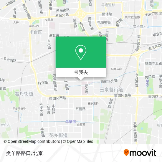 樊羊路路口地图