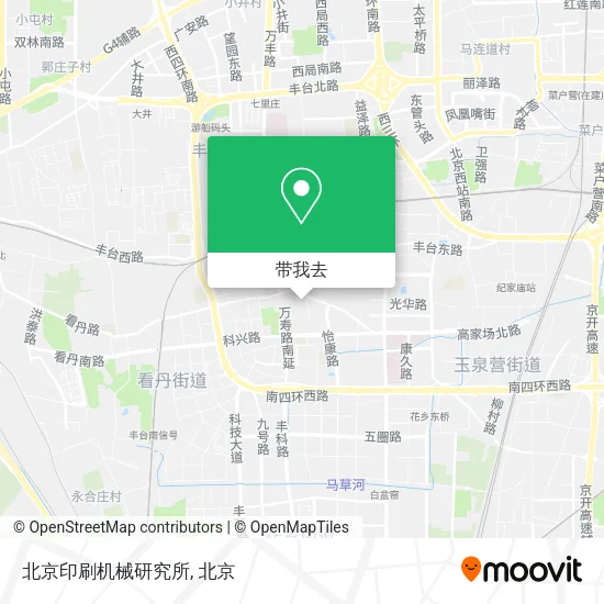 北京印刷机械研究所地图