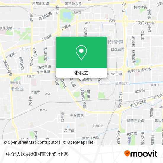 中华人民共和国审计署地图