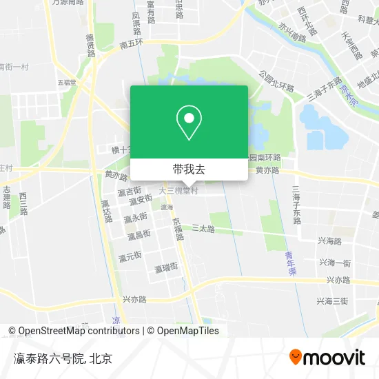 瀛泰路六号院地图