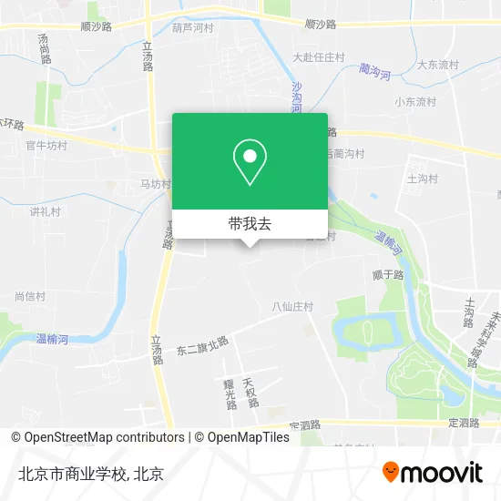 北京市商业学校地图