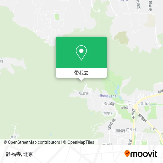 静福寺地图