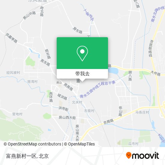 富燕新村一区地图