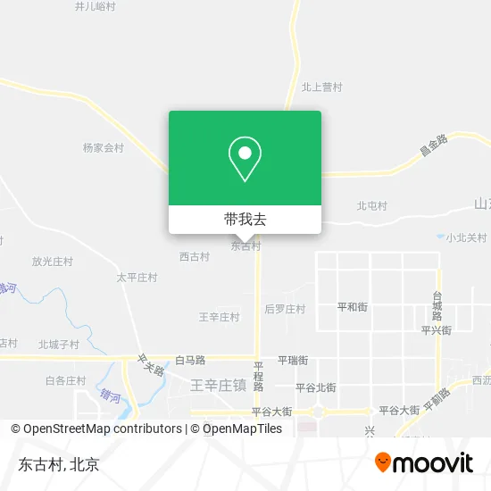 东古村地图