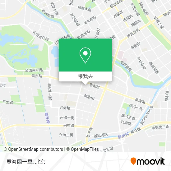 鹿海园一里地图