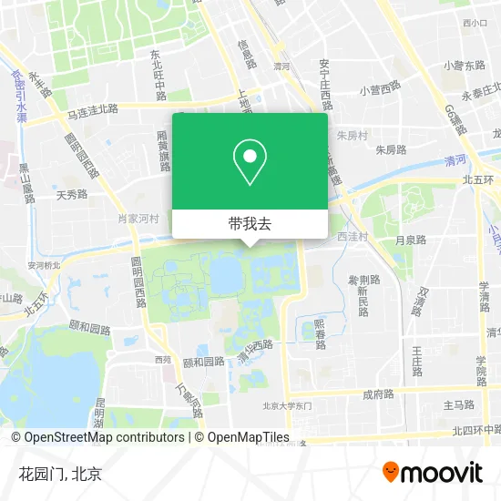 花园门地图