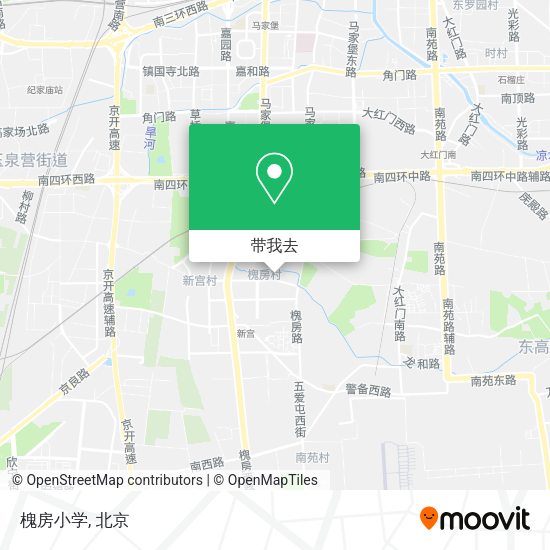 槐房小学地图