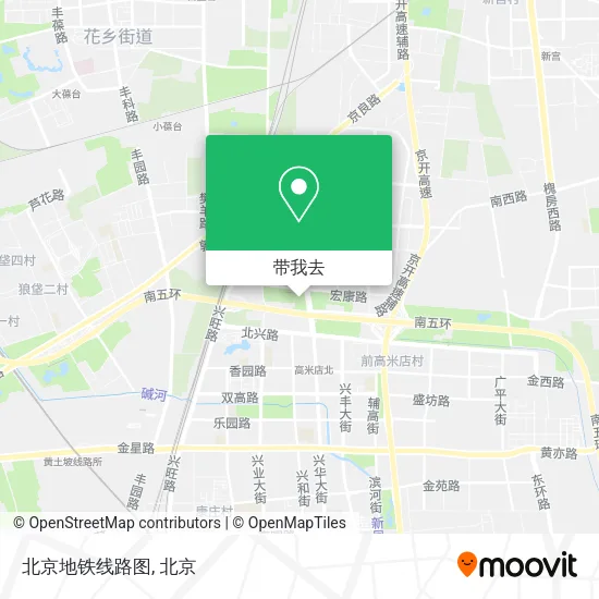 北京地铁线路图地图