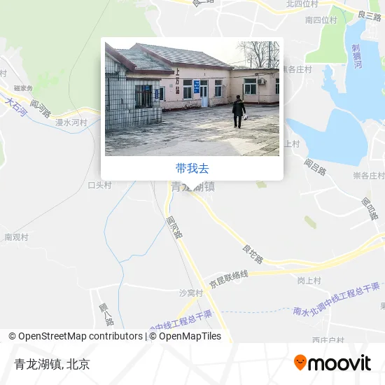 青龙湖镇地图