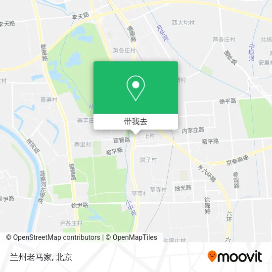 兰州老马家地图
