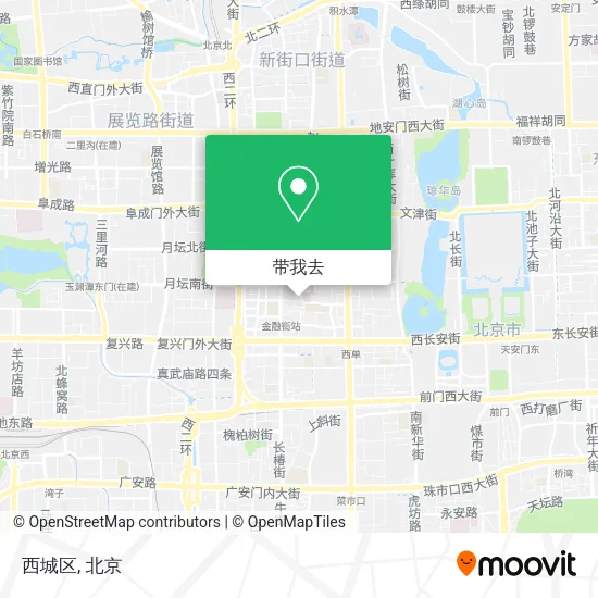 西城区地图