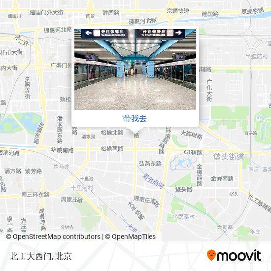 北工大西门地图