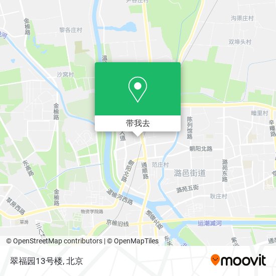 翠福园13号楼地图