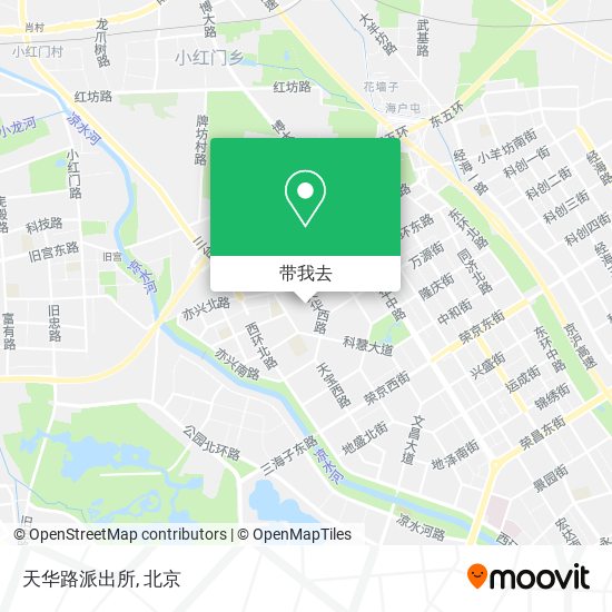 天华路派出所地图