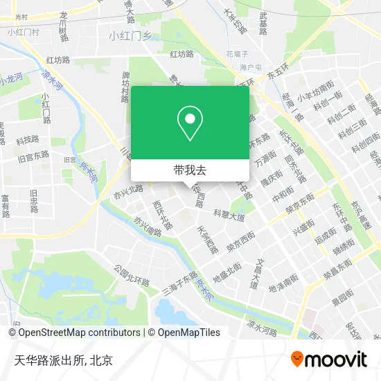 天华路派出所地图