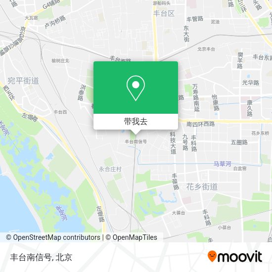 丰台南信号地图