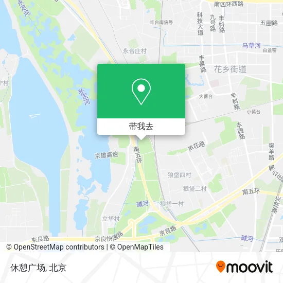 休憩广场地图