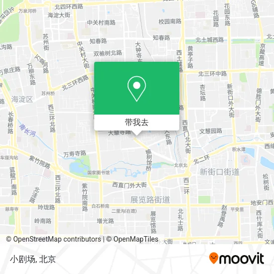 小剧场地图