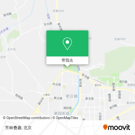 芳林叠趣地图