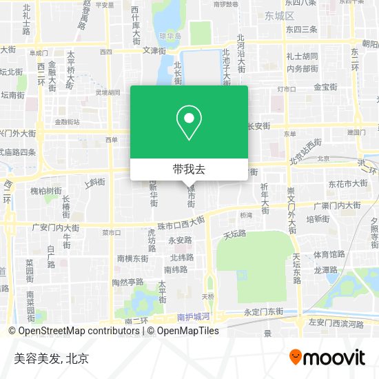美容美发地图
