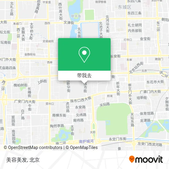 美容美发地图