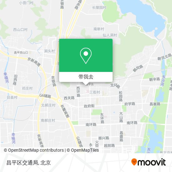 昌平区交通局地图