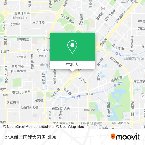 北京维景国际大酒店地图