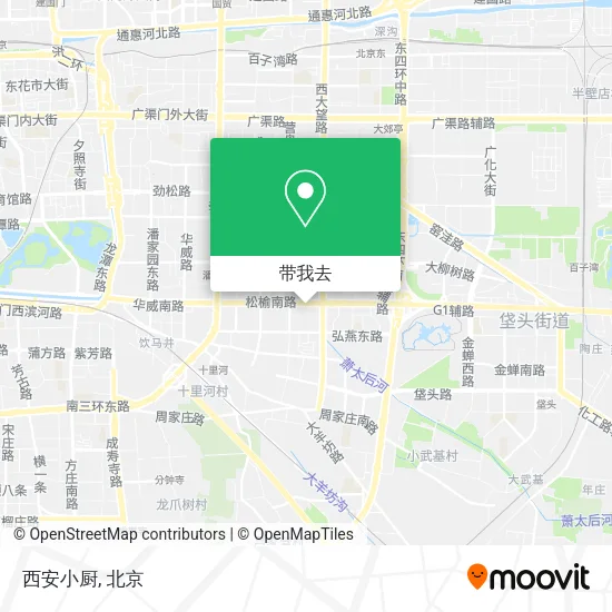西安小厨地图