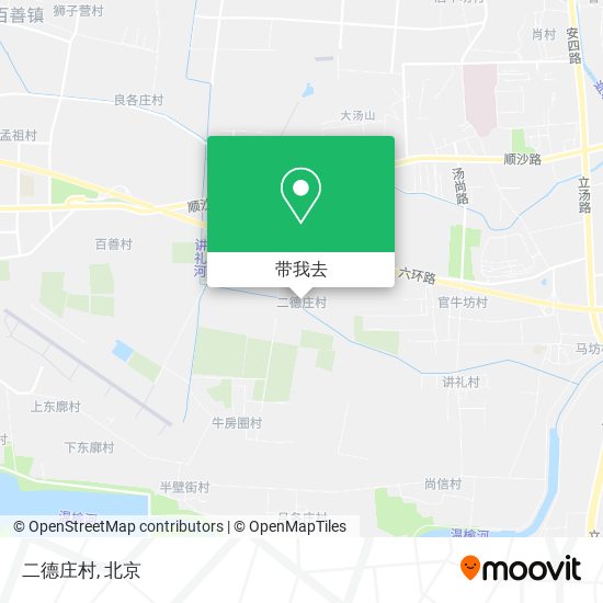 二德庄村地图