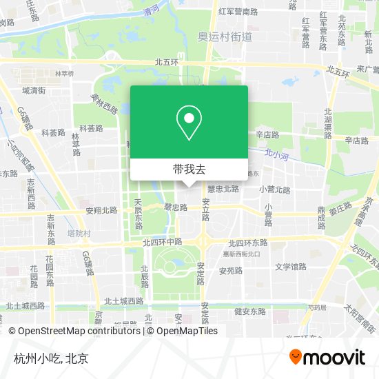 杭州小吃地图