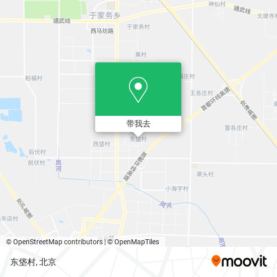 东垡村地图