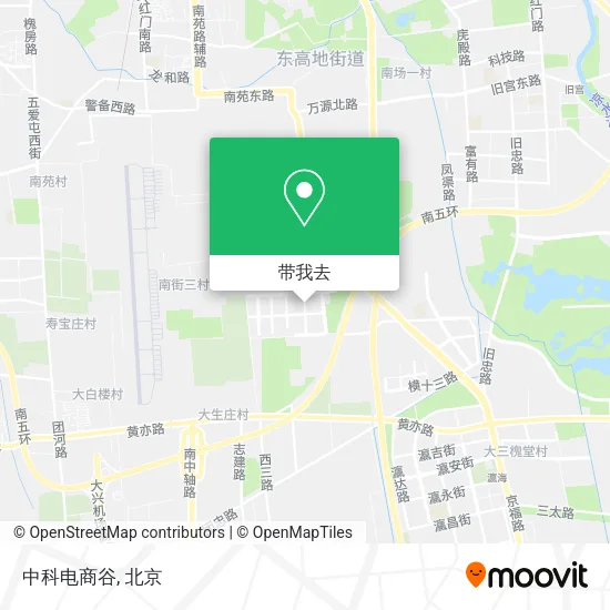 中科电商谷地图
