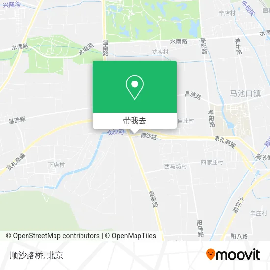 顺沙路桥地图