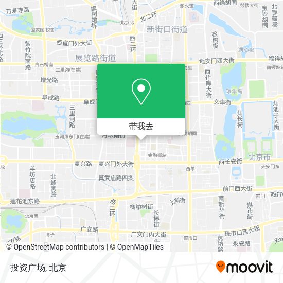 投资广场地图
