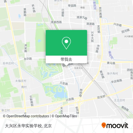 大兴区永华实验学校地图