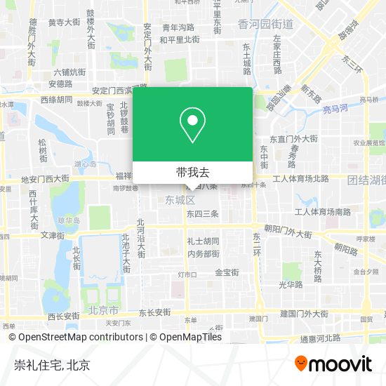 崇礼住宅地图