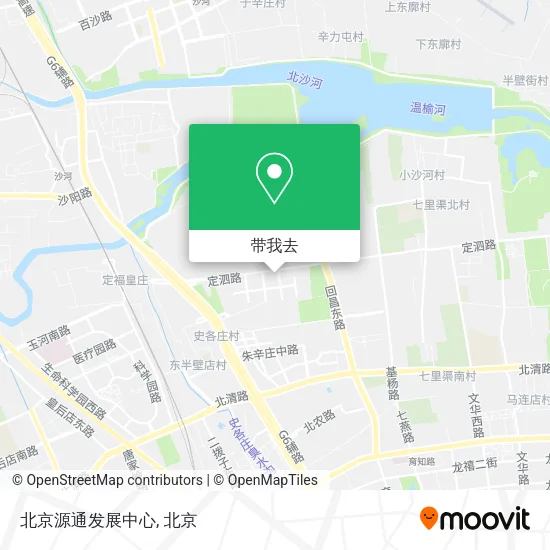 北京源通发展中心地图