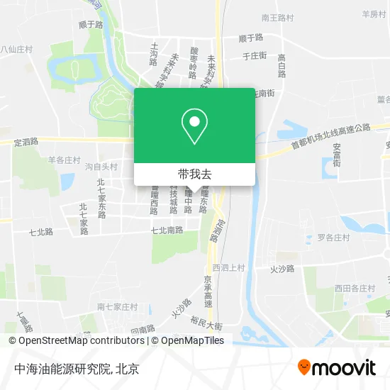 中海油能源研究院地图
