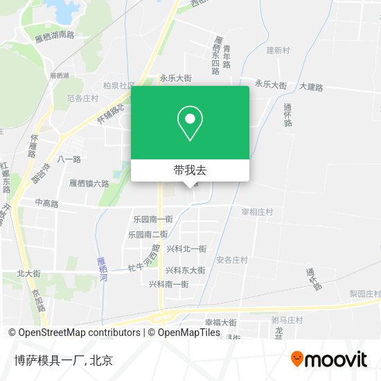 博萨模具一厂地图