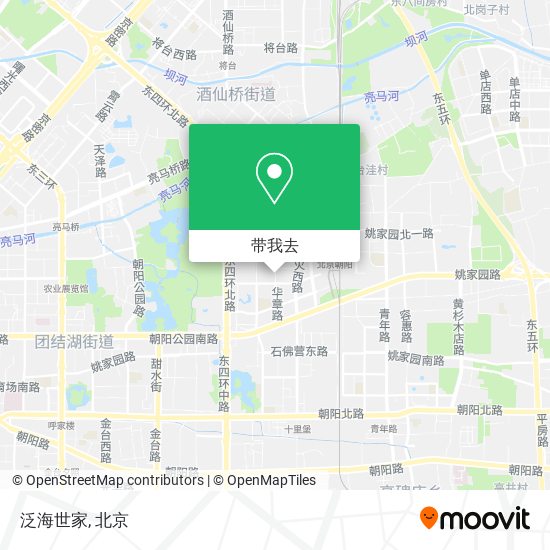 泛海世家地图