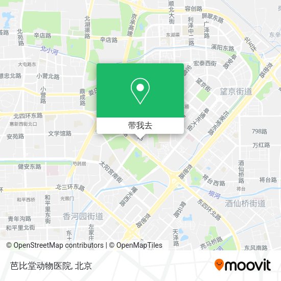 芭比堂动物医院地图