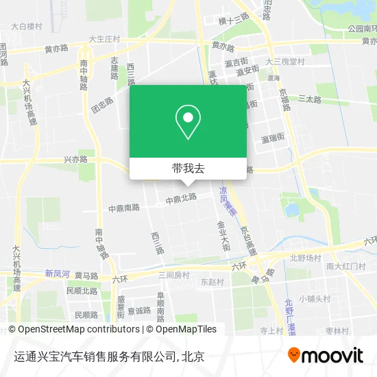 运通兴宝汽车销售服务有限公司地图