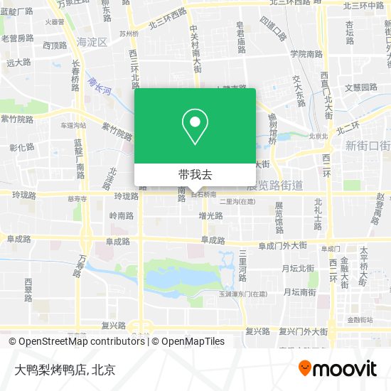大鸭梨烤鸭店地图