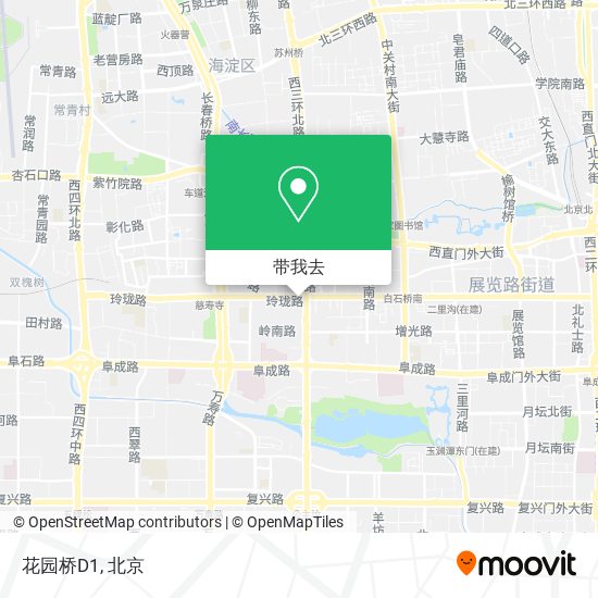 花园桥D1地图