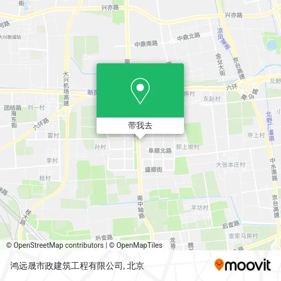 鸿远晟市政建筑工程有限公司地图