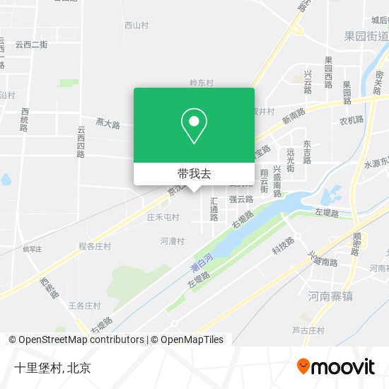 十里堡村地图