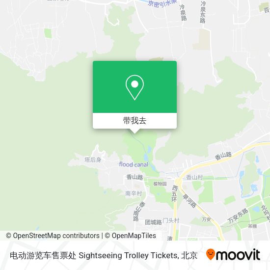 电动游览车售票处 Sightseeing Trolley Tickets地图