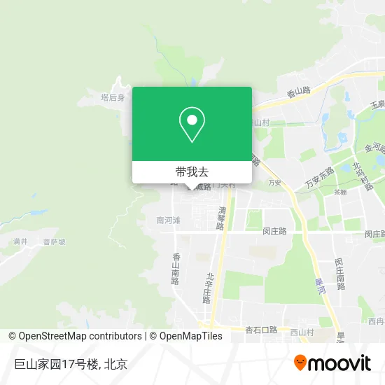 巨山家园17号楼地图