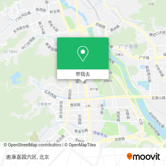 惠康嘉园六区地图